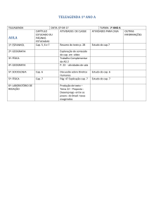 teleagenda 1º ano a