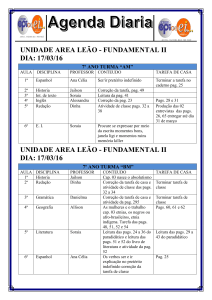 unidade area leão - fundamental ii dia: 17/03/16 7º ano turma “am”