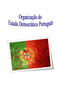 Organização do Estado Democrático Português 1º CRP