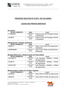 Lab. Genética – Didático - udesc