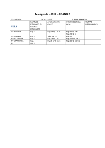 Teleagenda – 8º ANO B – 23.03.17