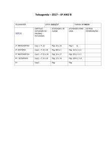 Teleagenda 6º ANO B 25-01