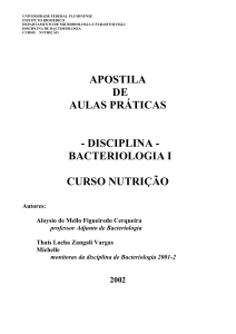 Assunto 2: Bactérias no Ambiente I e II