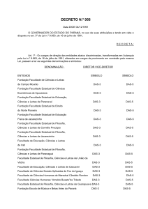 decreto n - Estado do Paraná