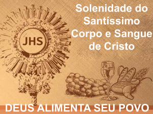 Slide 1 - Diocese de São José dos Campos