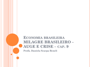 Economia brasileira - FTP da PUC
