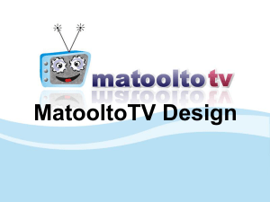 MatooltoTV Design