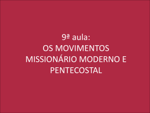 Movimento pentecostal