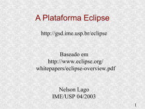 PowerPoint - Projeto Eclipse no IME/USP