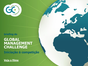 Slide 1 - Global Management Challenge