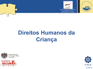 Direitos Humanos da Criança