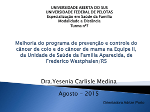 Apresentação - Slide - dms – ufpel