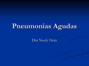 Pneumonias Bacterianas