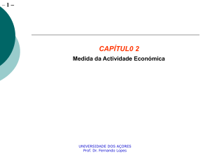 Cap. 2-Medida da actividade económica