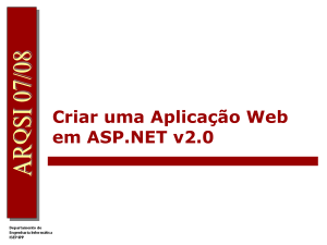 Aplicação Web Asp.net - Dei-Isep