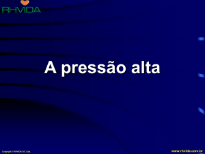 A pressão alta