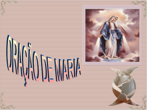 Oração de Maria.pps