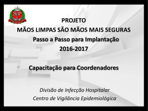 Slide 1 - Secretaria de Estado da Saúde de São Paulo