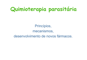 Quimioterapia parasitária