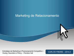 Marketing de Relacionamento