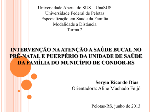 Slide 1 - dms – ufpel - Universidade Federal de Pelotas