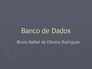 Banco de Dados - Bruno Rodrigues