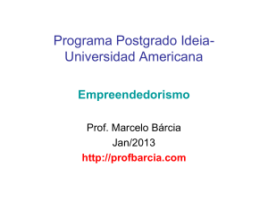 Programa Postgrado Ideia- Universidad Americana
