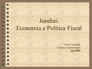 Economia e Política Fiscal 2006