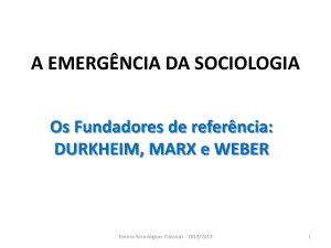 TS_Emergência da Sociologia_Fundadores