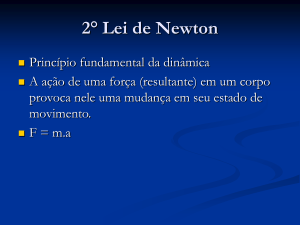 2° Lei de Newton