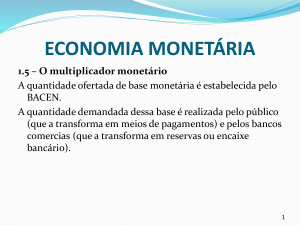 economia monetária