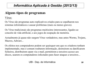 Informática Aplicada à Gestão (2012/13)