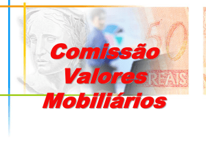 Comissão Valores Mobiliários