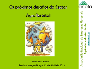 Diapositivo 1 - Seminários Agrotec
