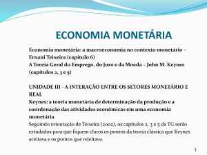 economia monetária