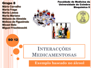 Interacções Medicamentosas