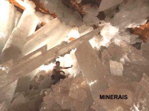 O que é um mineral?