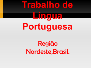 Trabalho de Português