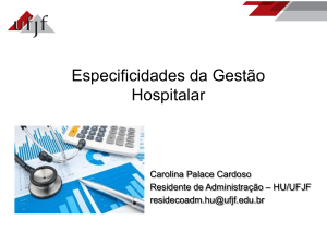 Gestão Hospitalar (2) por Carolina Cardoso