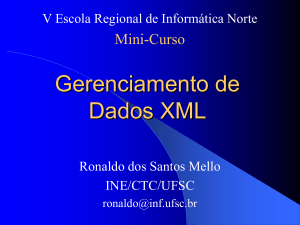 Gerenciamento de Dados XML