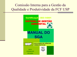 ISO 14001:1996 - Sistemas de Gestão Ambiental