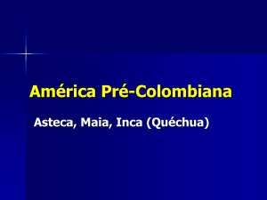 América Pré - Colombiana
