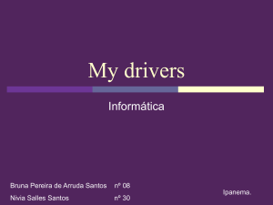 My drivers - Nivia Salles