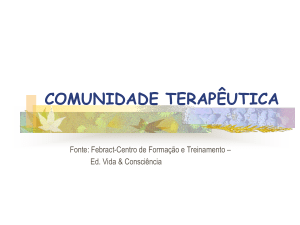 comunidade terapêutica