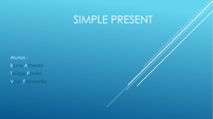 Simple present