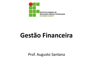 Gestão Financeira