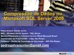 WebCast – 0910 – Compressão de Dados