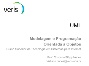 UML - Modelagem e Programação Orientada a Objetos