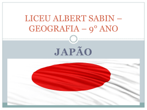japão - Liceu Albert Sabin