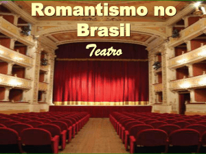 O teatro romântico